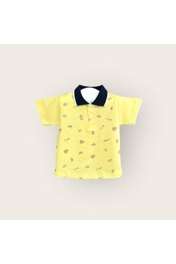 Wholesale Baby Boys T-shirt 6-18M - Brand: Algiy Mini - Kids & Baby Clothes Wholesale - Globality Store