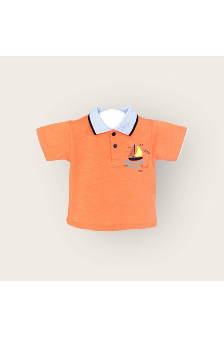 Wholesale Baby Boys T-shirt 6-18M - Brand: Algiy Mini - Kids & Baby Clothes Wholesale - Globality Store