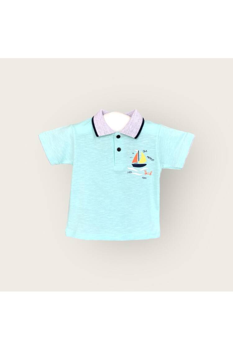 Wholesale Baby Boys T-shirt 6-18M - Brand: Algiy Mini - Kids & Baby Clothes Wholesale - Globality Store