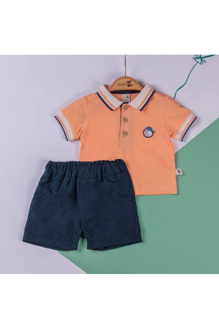 Wholesale Baby Boys T-shirt and Shorts set 6-18M - Brand: BabyZ - Kids & Baby Clothes Wholesale - Globality Store
