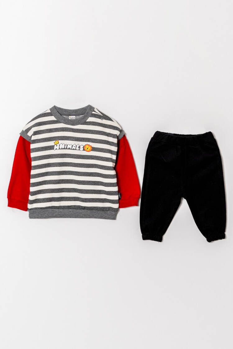 Wholesale Baby Boys Tracksuit Set 6-18M - Brand: Tuffy - Kids & Baby Clothes Wholesale - Globality Store