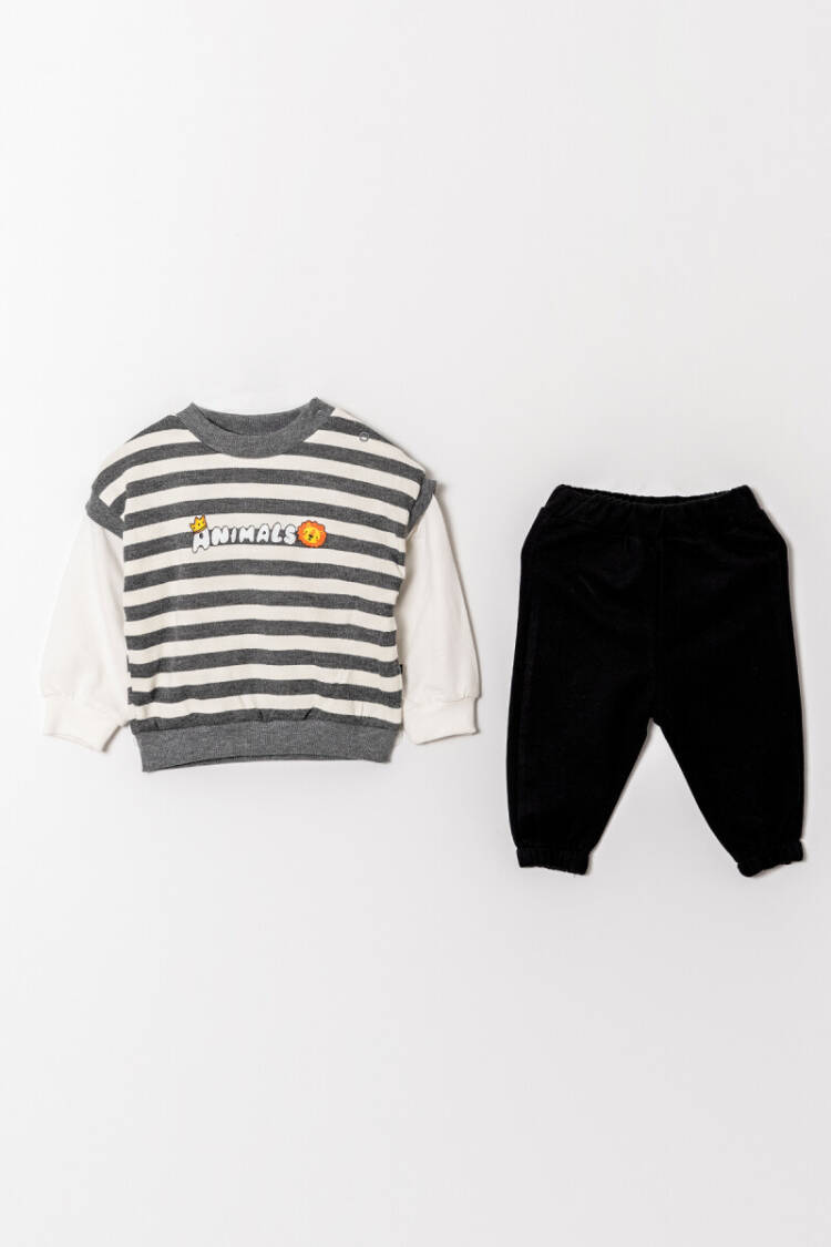 Wholesale Baby Boys Tracksuit Set 6-18M - Brand: Tuffy - Kids & Baby Clothes Wholesale - Globality Store