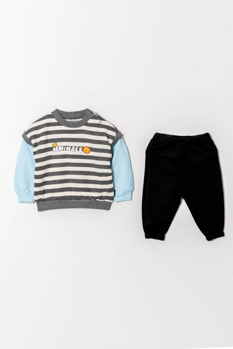 Wholesale Baby Boys Tracksuit Set 6-18M - Brand: Tuffy - Kids & Baby Clothes Wholesale - Globality Store