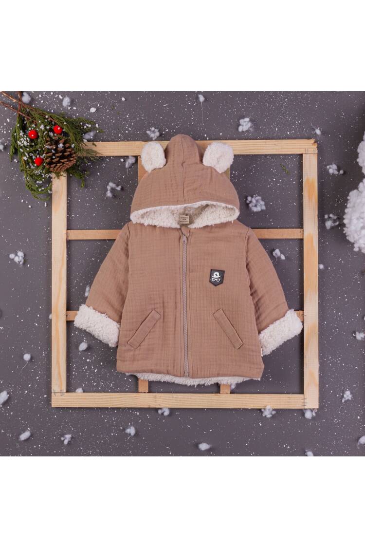 Wholesale Baby Boys Welsoft Coat With Hoodie 6-24M - Brand: BabyZ - Kids & Baby Clothes Wholesale - Globality Store