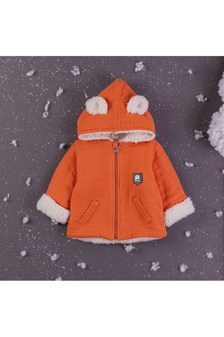 Wholesale Baby Boys Welsoft Coat With Hoodie 6-24M - Brand: BabyZ - Kids & Baby Clothes Wholesale - Globality Store