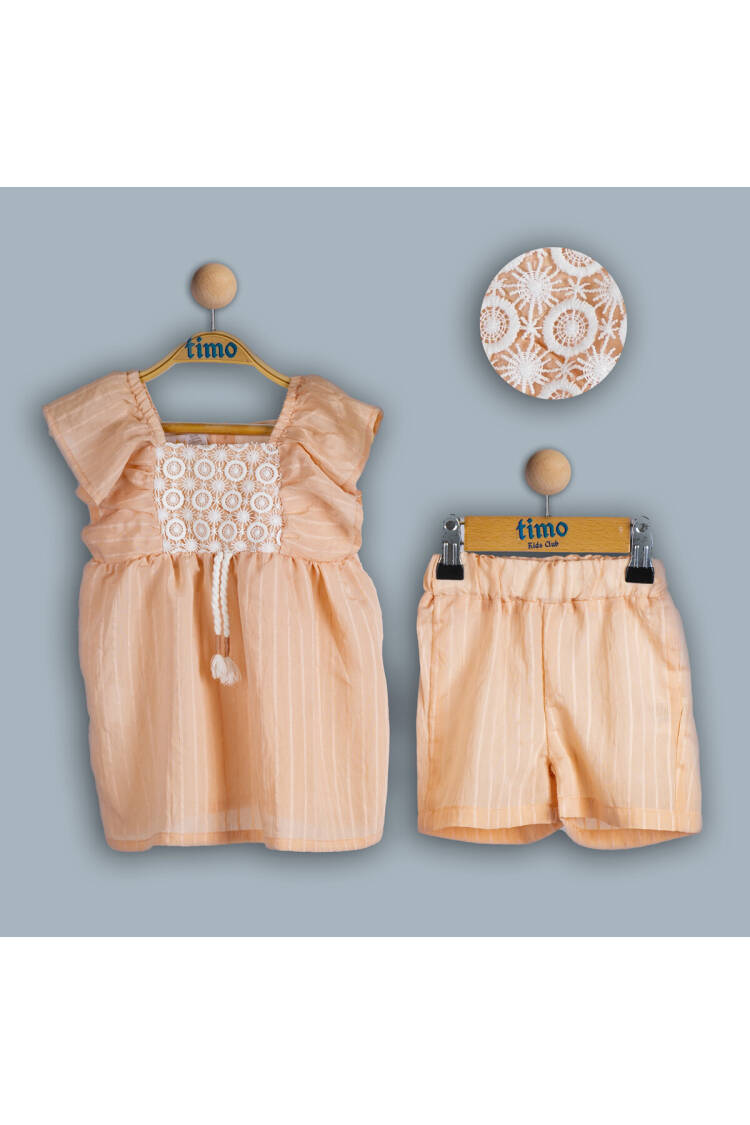Wholesale Baby Girl 2-Piece Dress and Shorts Set 6-24M - Brand: Timo - Kids & Baby Clothes Wholesale - Globality Store