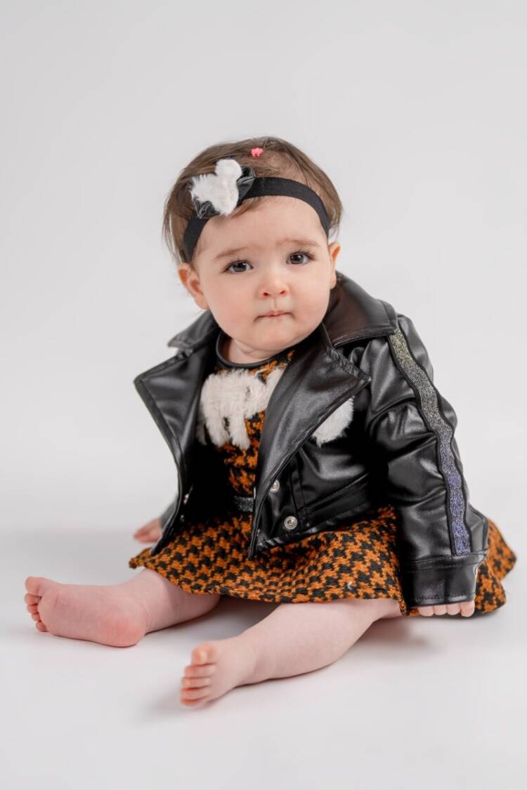 Wholesale Baby Girl 2-Piece Dress with Jacket 6-24M - Brand: Bubbly - Kids & Baby Clothes Wholesale - Globality Store