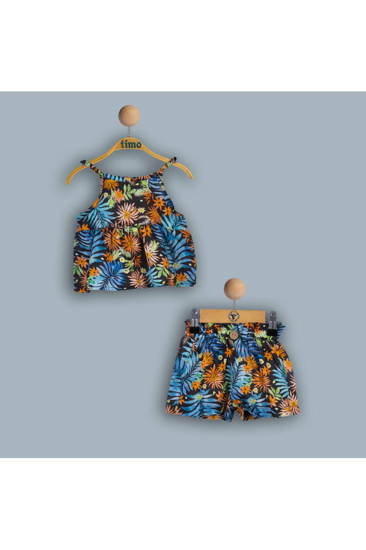 Wholesale Baby Girl 2-Piece with Dress and Shorts Set 6-24M - Brand: Timo - Kids & Baby Clothes Wholesale - Globality Store