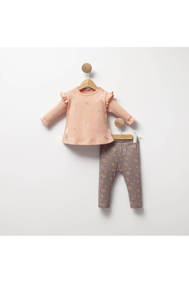 Wholesale Baby Girl 2pcs Body and Pants Set 6-18M - Brand: Cassiope - Kids & Baby Clothes Wholesale - Globality Store