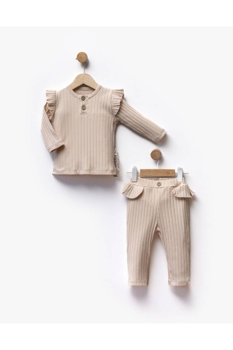 Wholesale Baby Girl 2pcs Body and Trousers Set 6-36M - Brand: Flexi Baby - Kids & Baby Clothes Wholesale - Globality Store