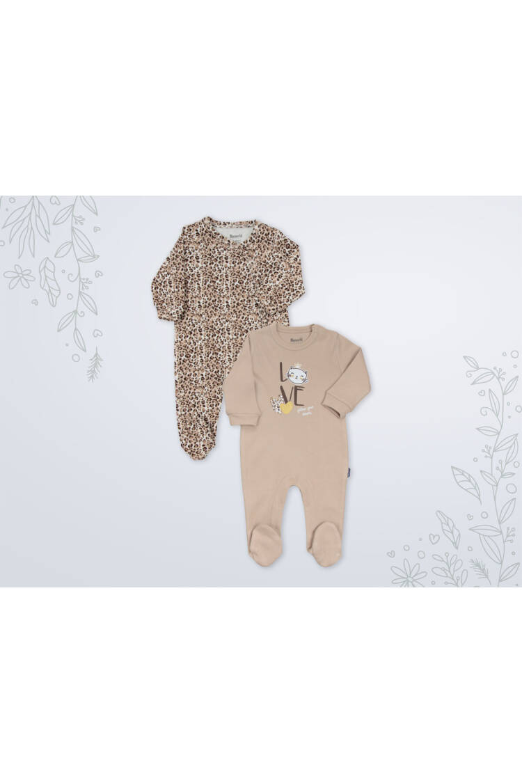 Wholesale Baby Girl 2pcs Jumpsuit 1-6M - Brand: Miniworld - Kids & Baby Clothes Wholesale - Globality Store