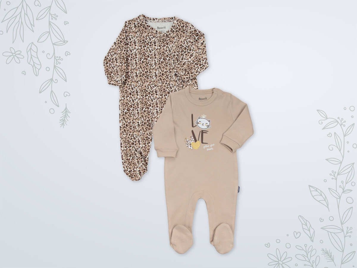 Wholesale Baby Girl 2pcs Jumpsuit 1-6M - Brand: Miniworld - Kids & Baby Clothes Wholesale - Globality Store