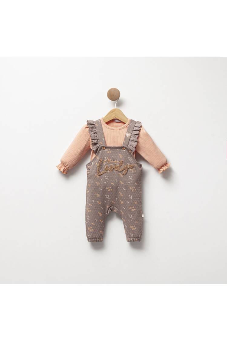 Wholesale Baby Girl 2pcs Sweat and Jumpsuit Set 3-9M - Brand: Cassiope - Kids & Baby Clothes Wholesale - Globality Store