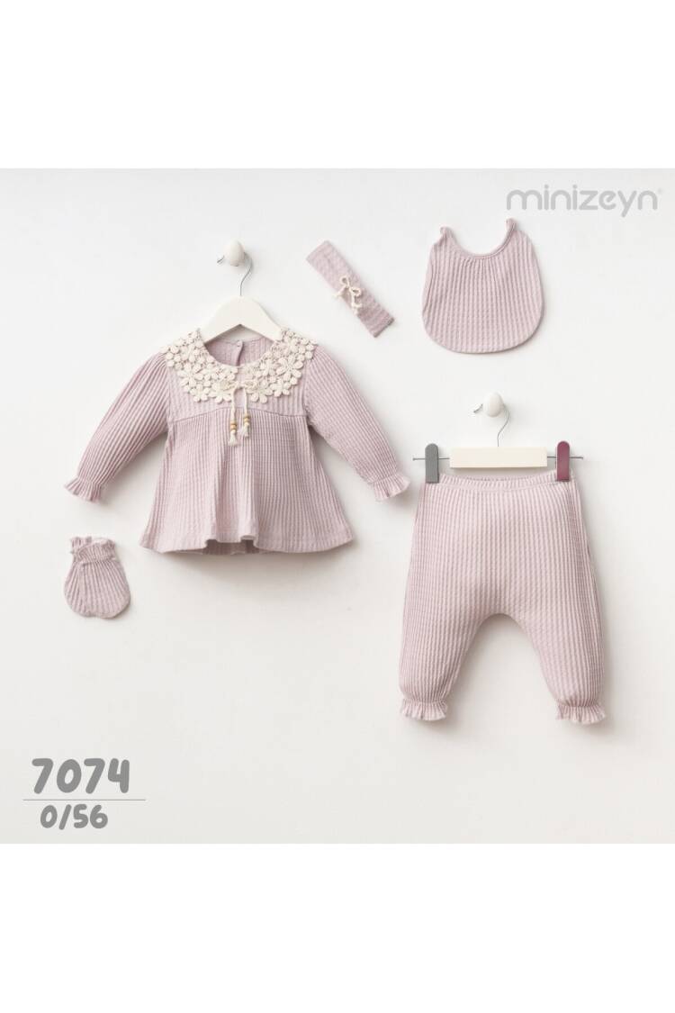 Wholesale Baby Girl 5pcs Set0-3M - Brand: Minizeyn - Kids & Baby Clothes Wholesale - Globality Store