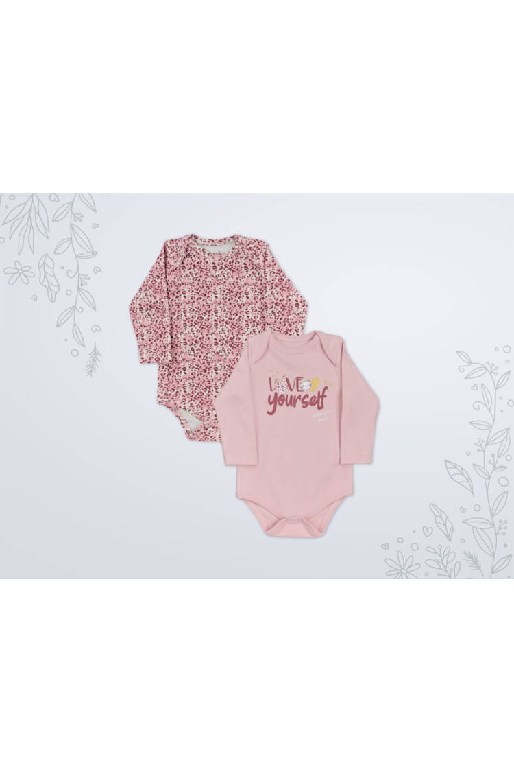 Wholesale Baby Girl Baby Girl 2-piece Bodysuit Set 3-18M - Brand: Miniworld - Kids & Baby Clothes Wholesale - Globality Store