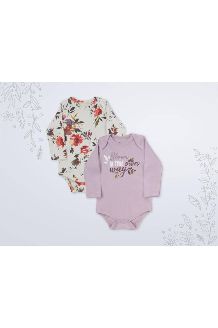 Wholesale Baby Girl Baby Girl 2-piece Bodysuit Set 3-18M - Brand: Miniworld - Kids & Baby Clothes Wholesale - Globality Store