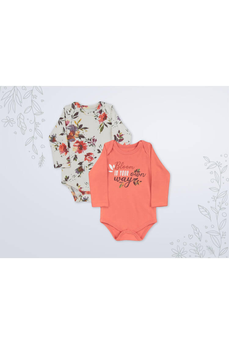 Wholesale Baby Girl Baby Girl 2-piece Bodysuit Set 3-18M - Brand: Miniworld - Kids & Baby Clothes Wholesale - Globality Store