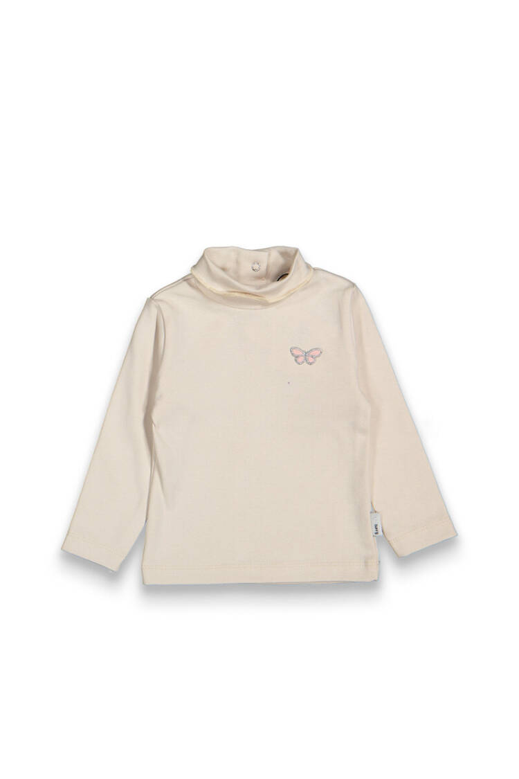 Wholesale Baby Girl Basic Ribbed Turtleneck Bodysuit 6-18M - Brand: Tuffy - Kids & Baby Clothes Wholesale - Globality Store