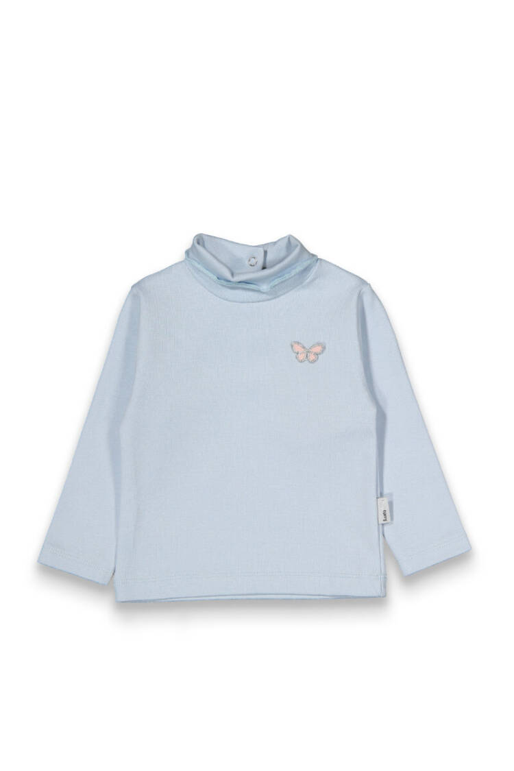 Wholesale Baby Girl Basic Ribbed Turtleneck Bodysuit 6-18M - Brand: Tuffy - Kids & Baby Clothes Wholesale - Globality Store