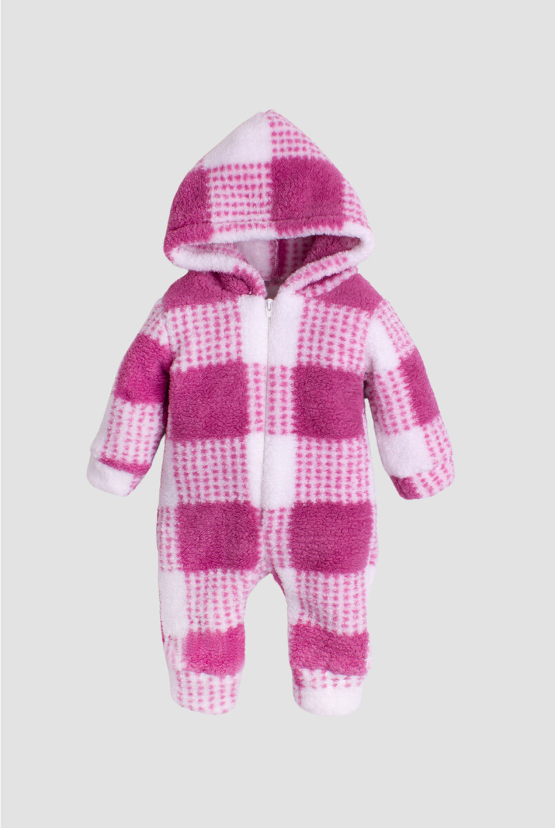 Wholesale Baby Girl Check Welsoft Jumpsuit 1-4Y - Brand: Kidexs - Kids & Baby Clothes Wholesale - Globality Store