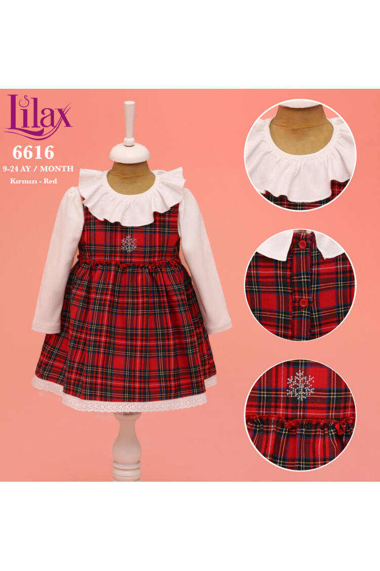 Wholesale Baby Girl Christmas Dress 9-24M - Brand: Lilax - Kids & Baby Clothes Wholesale - Globality Store