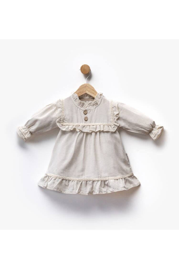Wholesale Baby Girl Detailed Dress 6-36M - Brand: Flexi Baby - Kids & Baby Clothes Wholesale - Globality Store