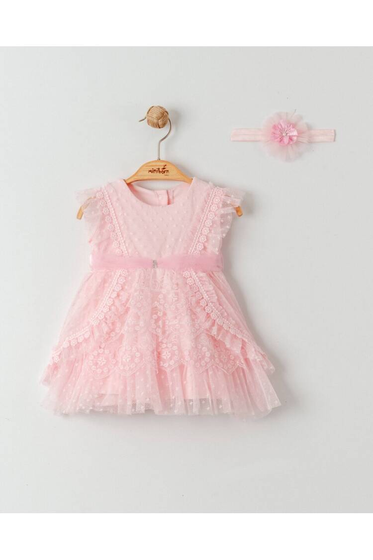 Wholesale Baby Girl Dress 0-12M - Brand: Miniborn - Kids & Baby Clothes Wholesale - Globality Store