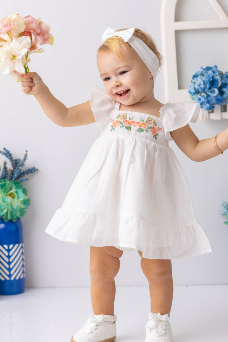 Wholesale Baby Girl Dress 6-48M - Brand: Mininio - Kids & Baby Clothes Wholesale - Globality Store