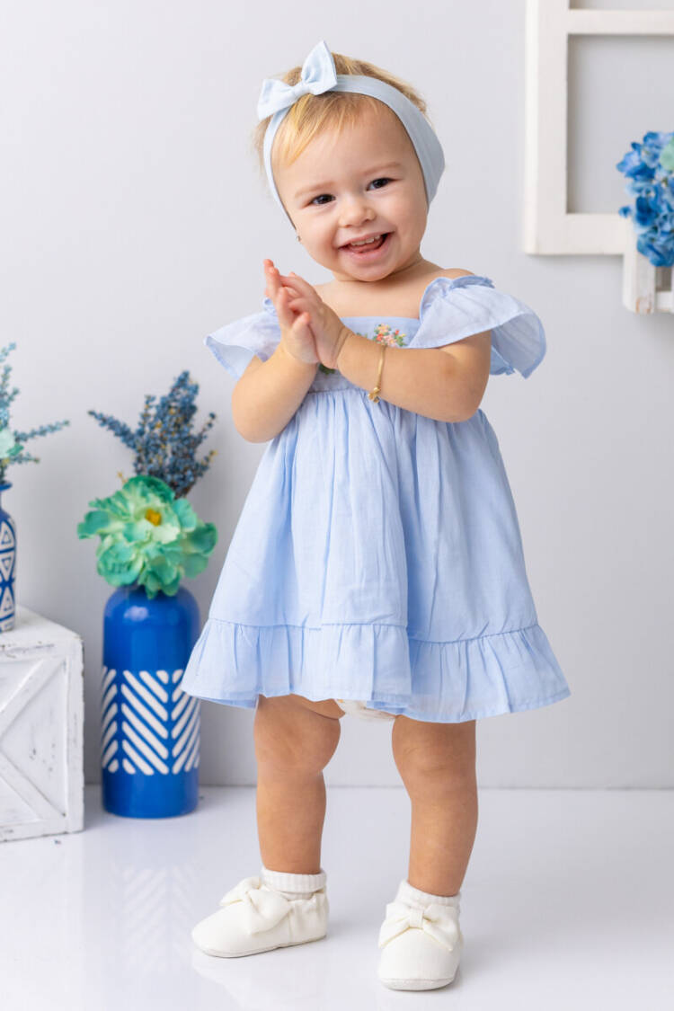 Wholesale Baby Girl Dress 6-48M - Brand: Mininio - Kids & Baby Clothes Wholesale - Globality Store