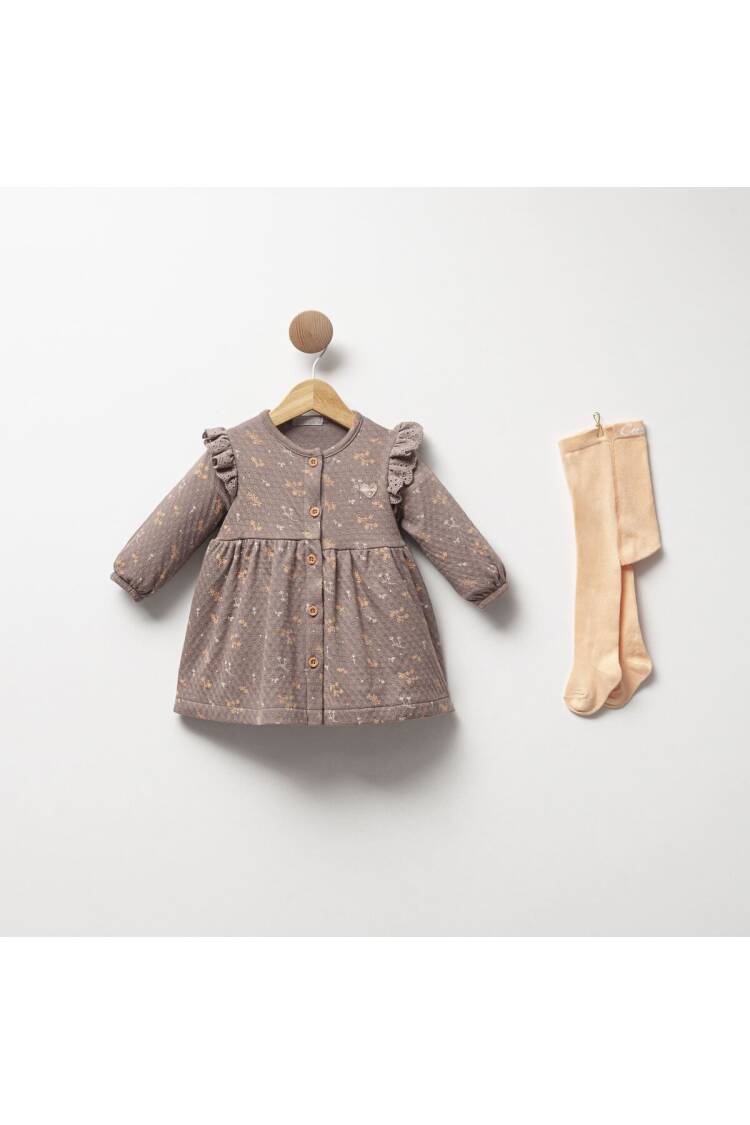 Wholesale Baby Girl Dress and Pantyhose Set 6-18M - Brand: Cassiope - Kids & Baby Clothes Wholesale - Globality Store