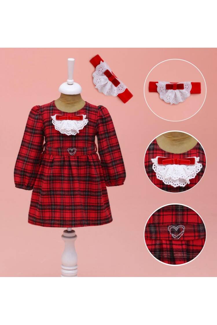 Wholesale Baby Girl Dress with Headband 9-24M - Brand: Lilax - Kids & Baby Clothes Wholesale - Globality Store