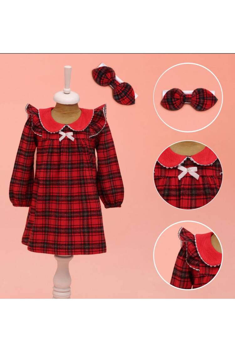 Wholesale Baby Girl Dress with Headband 9-24M - Brand: Lilax - Kids & Baby Clothes Wholesale - Globality Store