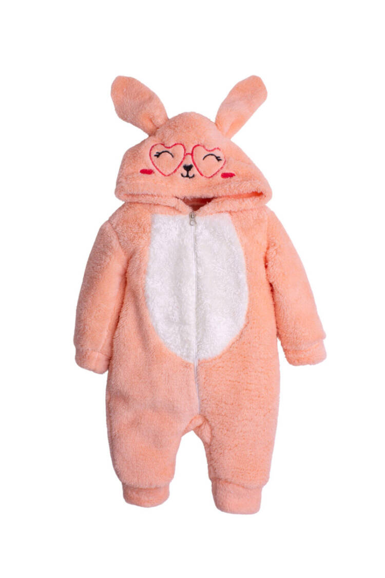 Wholesale Baby Girl Embroidered Welsoft Jumpsuit 3-12M - Brand: Kidexs - Kids & Baby Clothes Wholesale - Globality Store