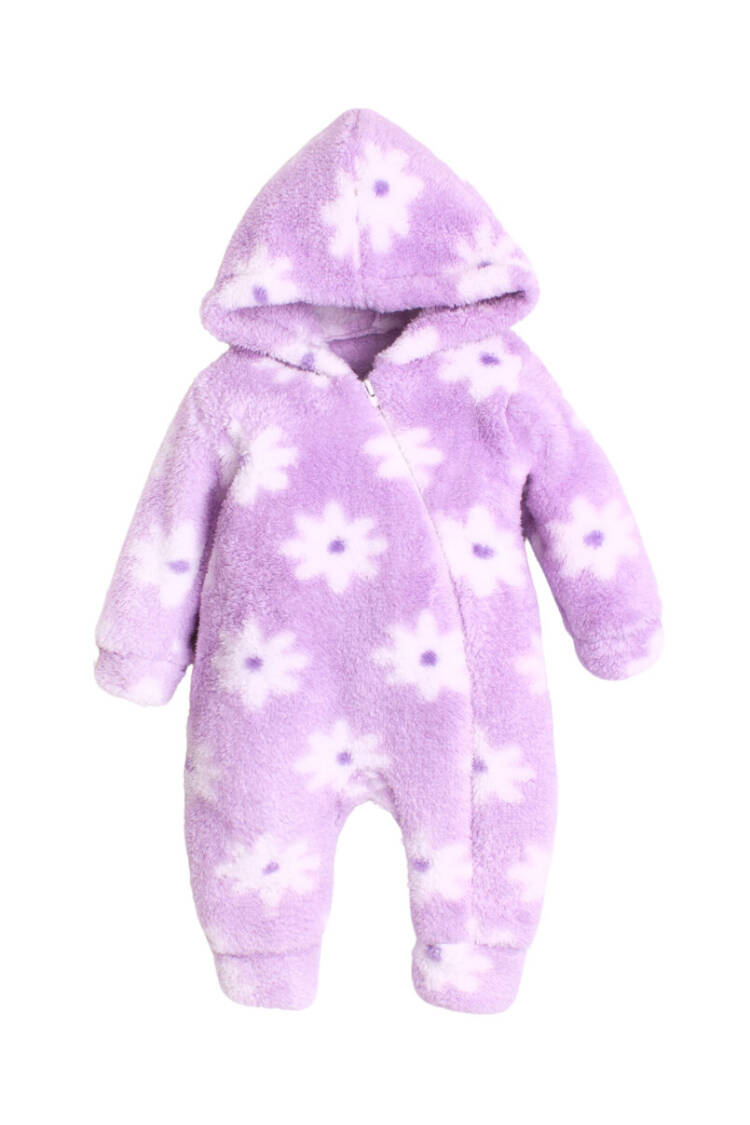 Wholesale Baby Girl Floral Pattern Welsoft Jumpsuit 3-12M - Brand: Kidexs - Kids & Baby Clothes Wholesale - Globality Store