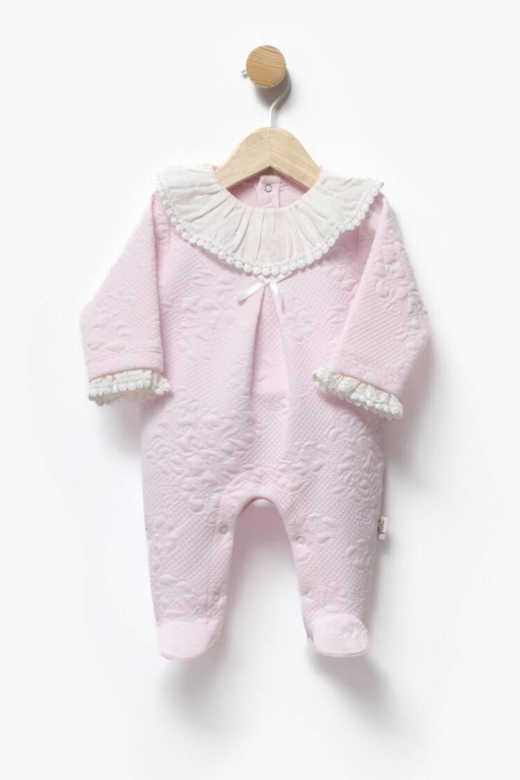 Wholesale Baby Girl Floral Patterned Jumpsuit 0-6M - Brand: Flexi Baby - Kids & Baby Clothes Wholesale - Globality Store