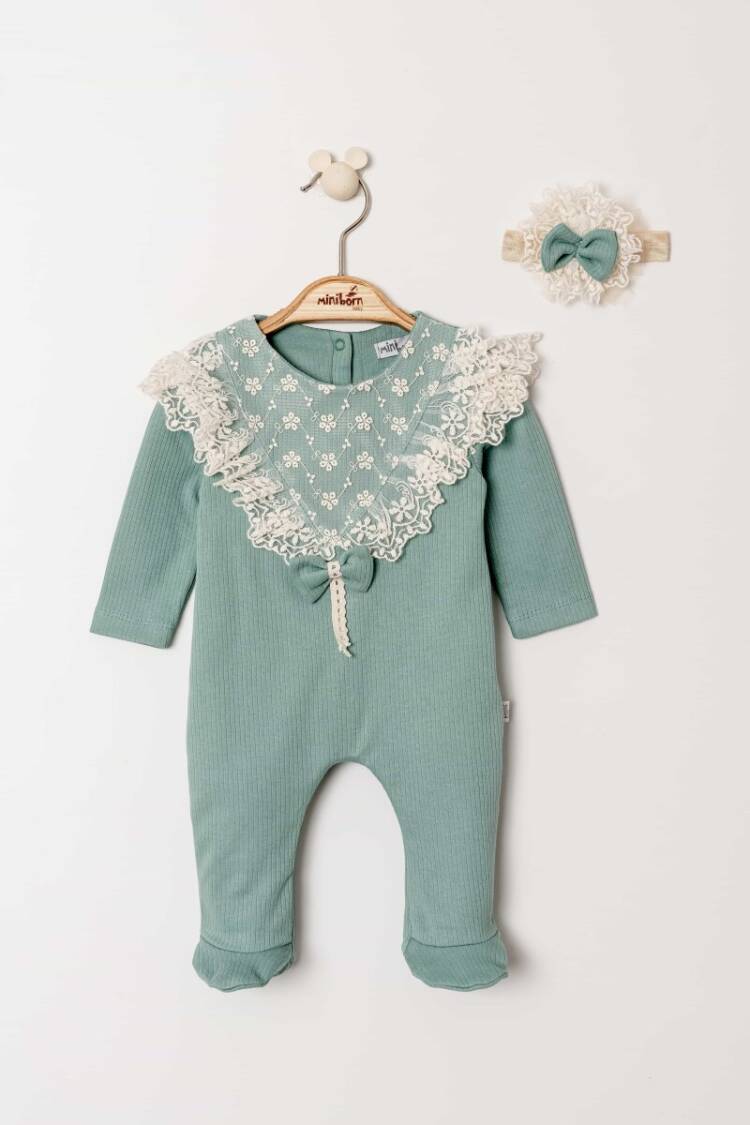 Wholesale Baby Girl Jumpsuit 0-6M - Brand: Miniborn - Kids & Baby Clothes Wholesale - Globality Store