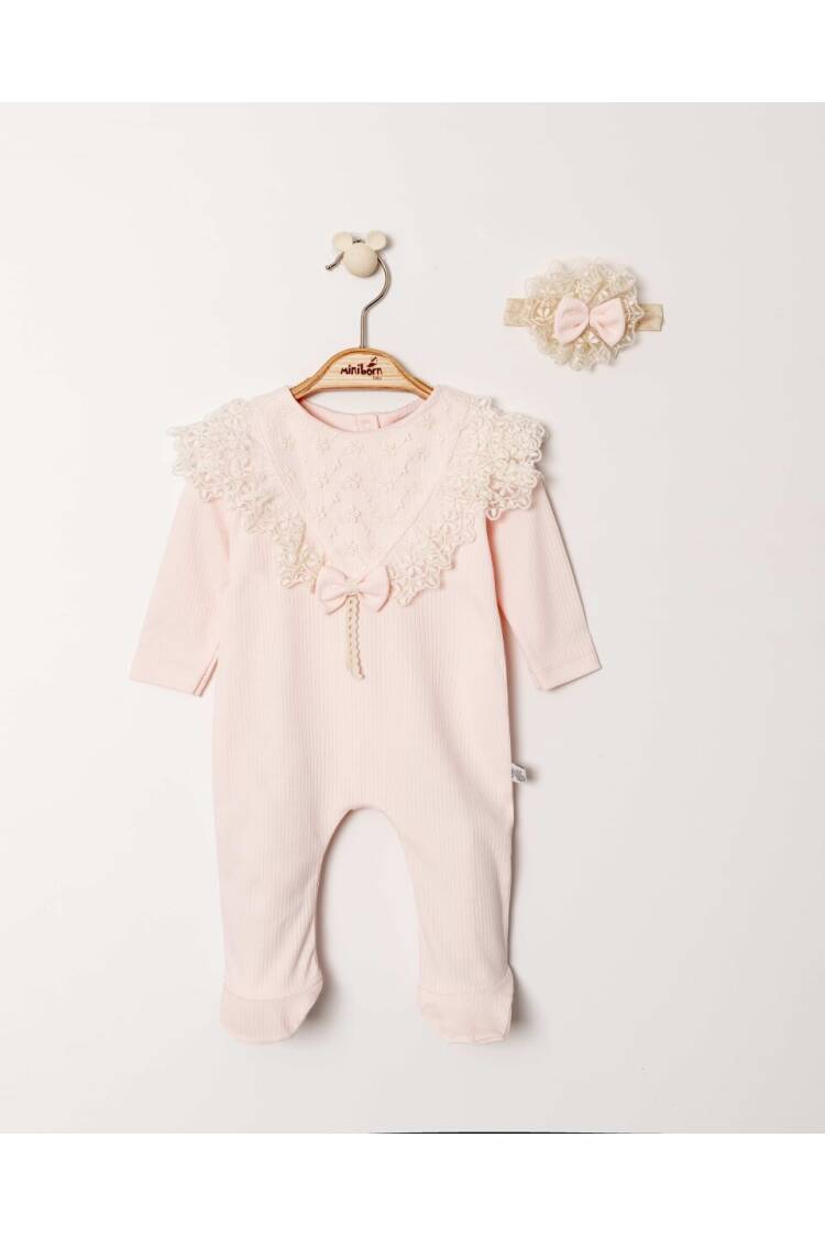 Wholesale Baby Girl Jumpsuit 0-6M - Brand: Miniborn - Kids & Baby Clothes Wholesale - Globality Store