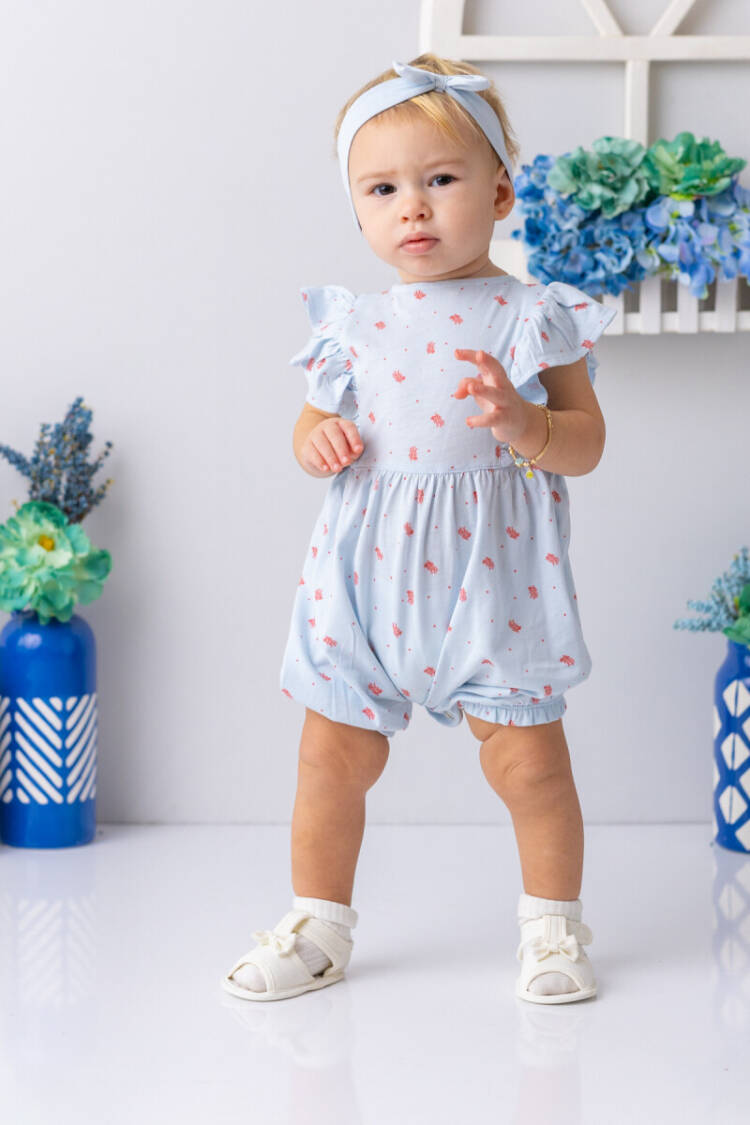 Wholesale Baby Girl Jumpsuit 3-24M - Brand: Mininio - Kids & Baby Clothes Wholesale - Globality Store
