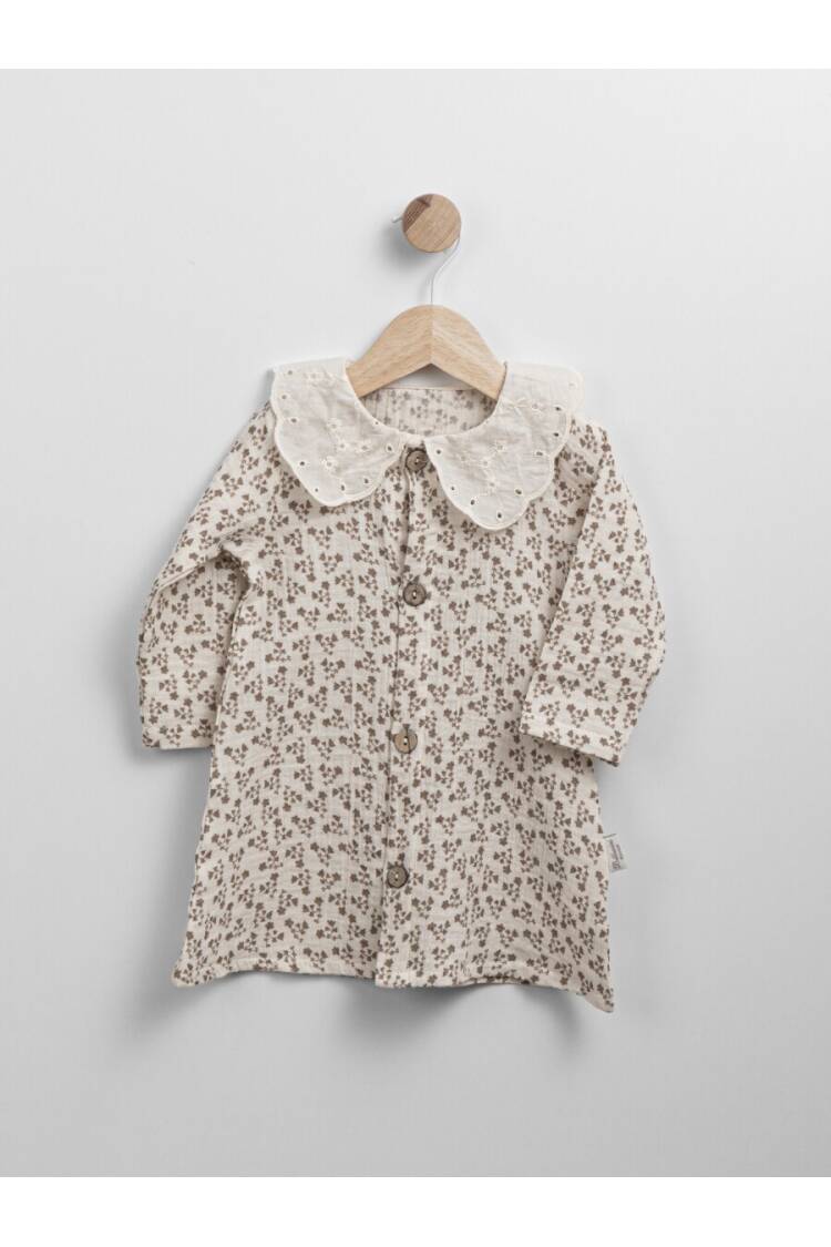 Wholesale Baby Girl Muslin Dress 6-36M - Brand: Bebbemini - Kids & Baby Clothes Wholesale - Globality Store