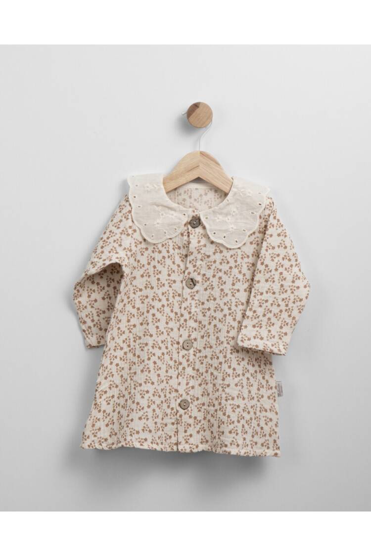 Wholesale Baby Girl Muslin Dress 6-36M - Brand: Bebbemini - Kids & Baby Clothes Wholesale - Globality Store