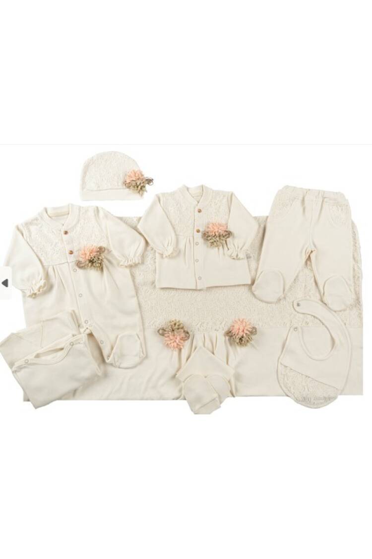Wholesale Baby Girl Newborn 10-piece Onesies Set 0M - Brand: Bebbemini - Kids & Baby Clothes Wholesale - Globality Store