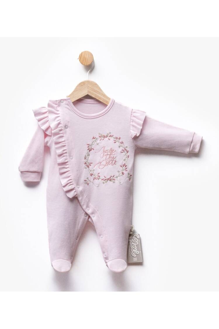 Wholesale Baby Girl Newborn Patterned Jumpsuit 0-6M - Brand: Flexi Baby - Kids & Baby Clothes Wholesale - Globality Store