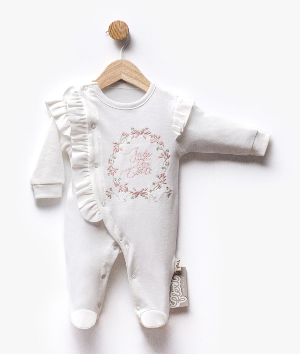 Wholesale Baby Girl Newborn Patterned Jumpsuit 0-6M - Brand: Flexi Baby - Kids & Baby Clothes Wholesale - Globality Store