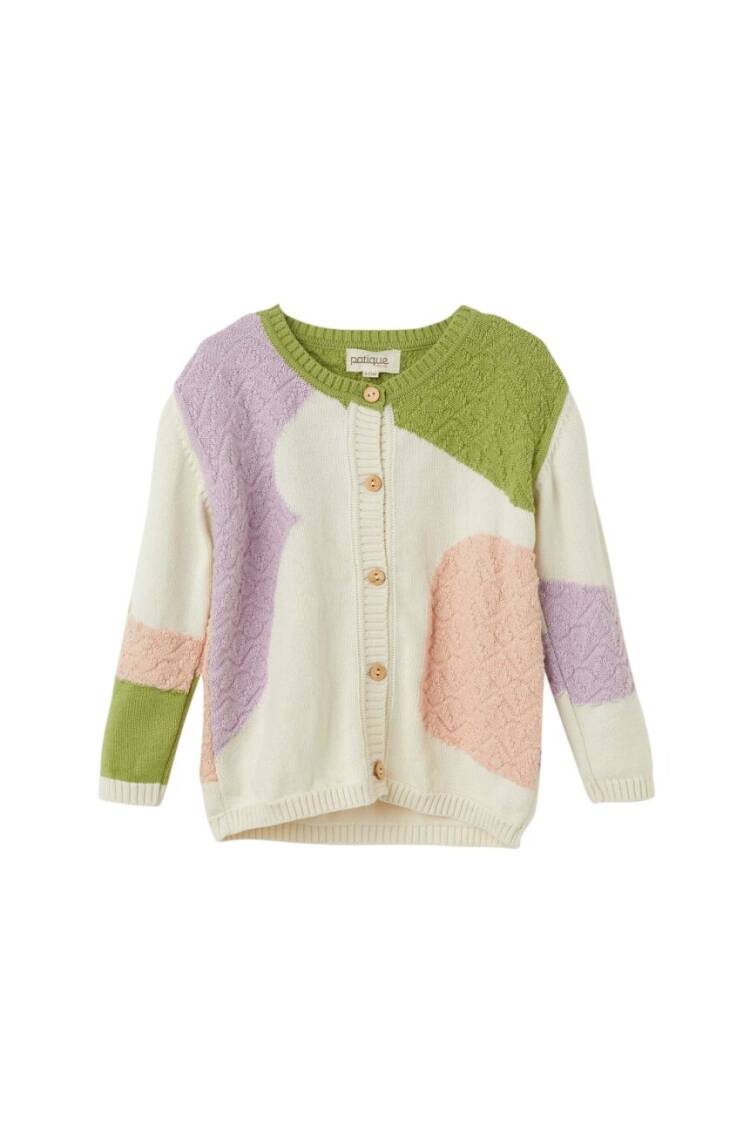 Wholesale Baby Girl Organic Cotton Cardigan 6-36M - Brand: Uludağ Triko - Kids & Baby Clothes Wholesale - Globality Store