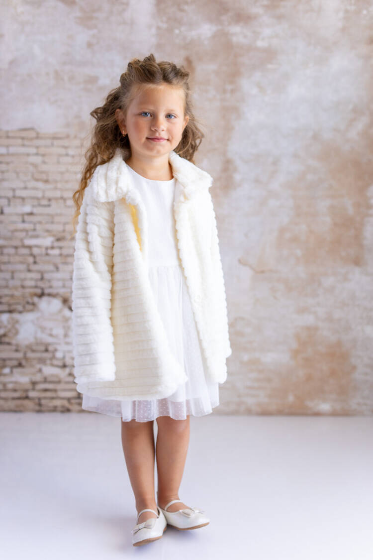 Wholesale Baby Girl Plush Coat 9-48M - Brand: Mininio - Kids & Baby Clothes Wholesale - Globality Store