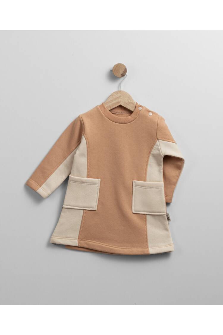 Wholesale Baby Girl Pocket Detailed Dress 6-36M - Brand: Flexi Baby - Kids & Baby Clothes Wholesale - Globality Store