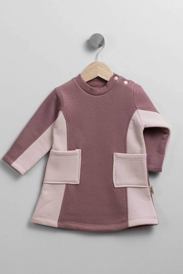 Wholesale Baby Girl Pocket Detailed Dress 6-36M - Brand: Flexi Baby - Kids & Baby Clothes Wholesale - Globality Store
