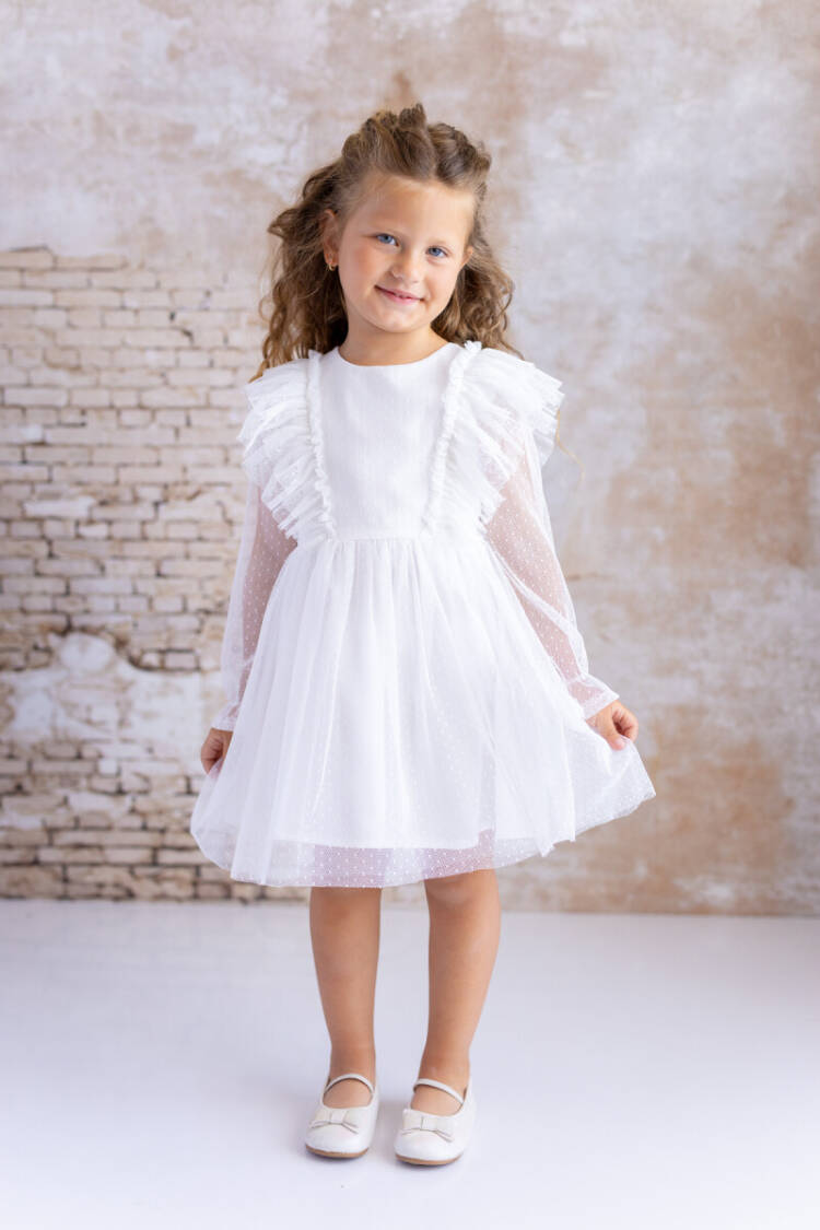 Wholesale Baby Girl Polka Dot Tulle Dress 9-48M - Brand: Zeyland - Kids & Baby Clothes Wholesale - Globality Store