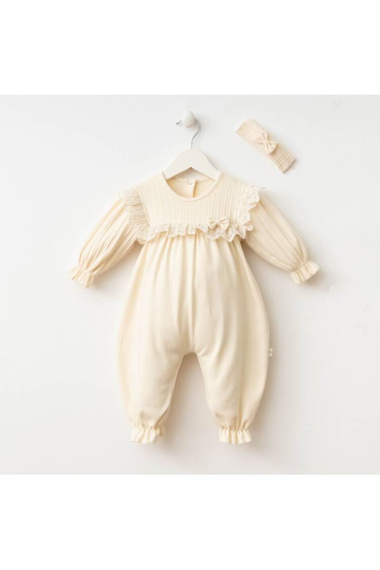 Wholesale Baby Girl Pushbutton and Headband 0-9M - Brand: Minizeyn - Kids & Baby Clothes Wholesale - Globality Store