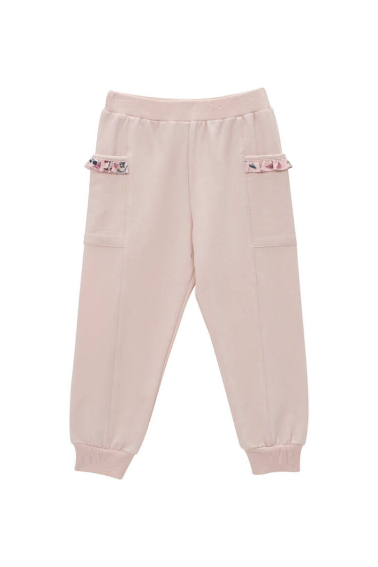 Wholesale Baby Girl Ruffle Pocket Sweatpants 6-48M - Brand: Mininio - Kids & Baby Clothes Wholesale - Globality Store